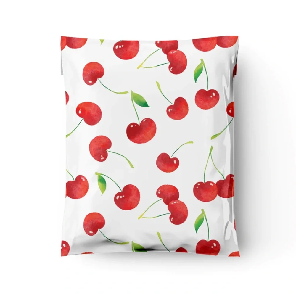 25 10X13 Poly Mailers, Cherry Shipping Envelopes PRICE IS FIRM - Picture 6 of 15